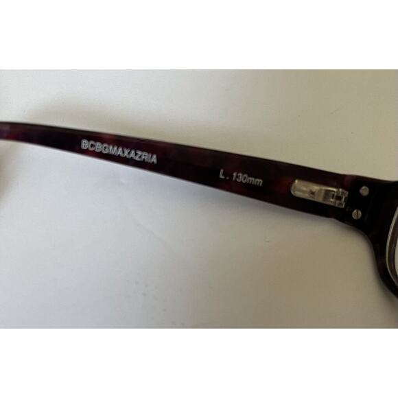 BCBG MAXAZRIA EYEGLASSES FRAME CARRIE Purple 51 15 L.130MM - Picture 4 of 8